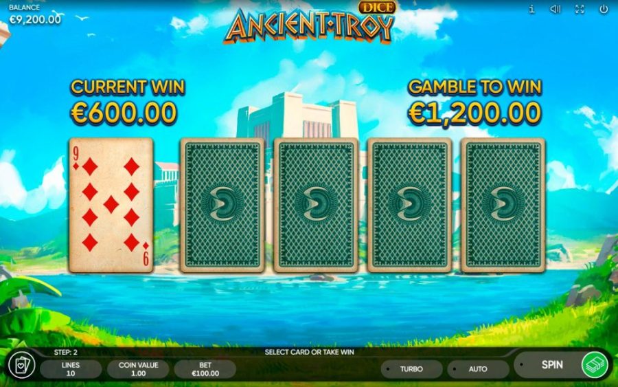 Технические параметры игры Ancient Troy Dice